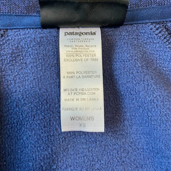 Patagonia Women's Better Jacket with Cargo Pockets Navy XS - Picture 9 of 10